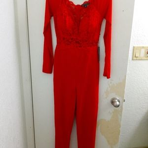Red rose overall